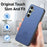 For Samsung Galaxy S24 FE Case Cloth Texture Leather+PC+TPU Anti-Drop Phone Cover - Blue - 7