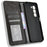 For Infinix Hot 50 Pro 4G X6881 Leather Case Wallet Stand Retro Texture Phone Cover - Black - 4