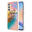 For Samsung Galaxy A16 4G / Galaxy A16 5G Case with IMD Marble Flower Pattern TPU Mobile Back Cover  - Never Stop Dreaming - 1
