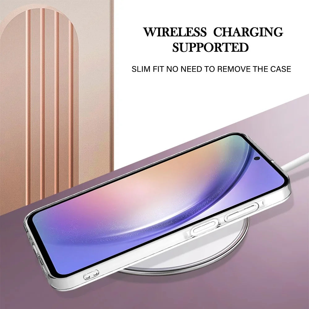 For Samsung Galaxy A16 5G / Galaxy A16 4G TPU Case with IMD Marble Pattern Electroplated Back Cover - Purple 002 - 4