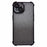 For iPhone 14 Case Glitter TPU Phone Cover Reinforced Corners - Black - 3