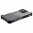 For iPhone 14 Case Glitter TPU Phone Cover Reinforced Corners - Black - 5