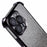 For iPhone 16 Pro Max Case Glitter TPU Phone Cover Reinforced Corners - Black - 6