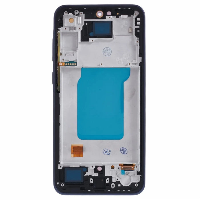 For Samsung Galaxy A35 5G A356 Grade C OLED Screen and Digitizer Assembly + Frame (Without Logo) - Dark Blue - 2