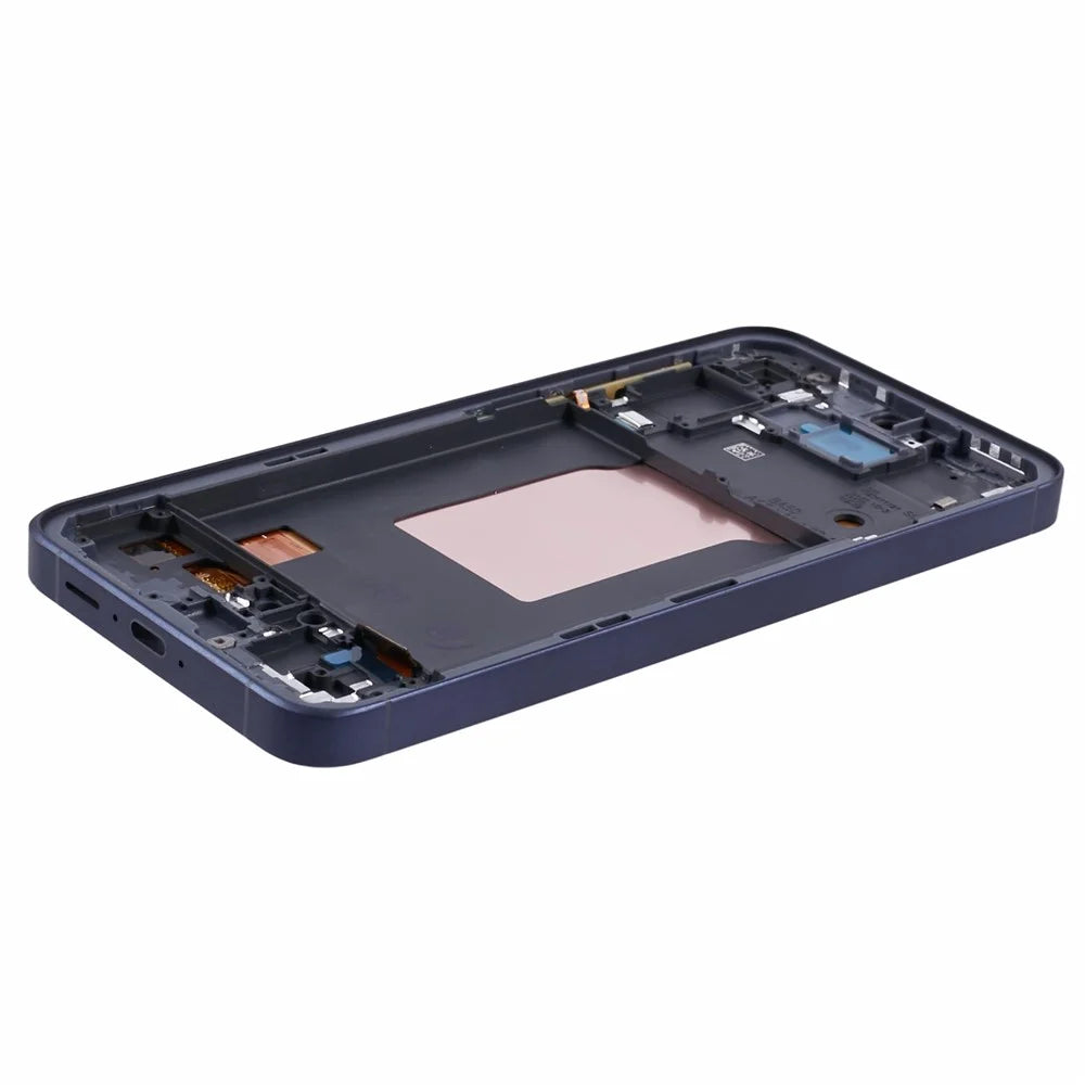 For Samsung Galaxy A55 5G A556 Grade C OLED Screen and Digitizer Assembly + Frame (Without Logo) - Dark Blue - 4