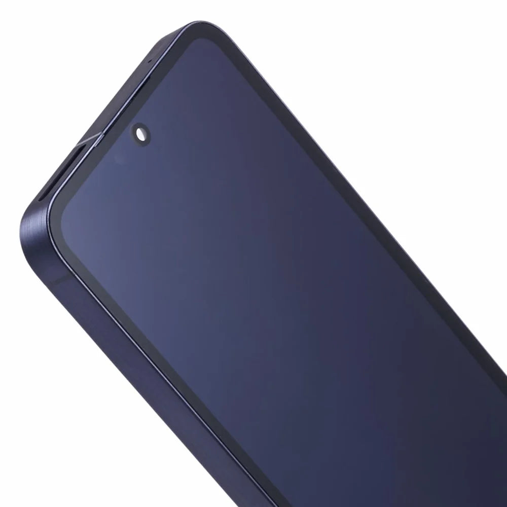 For Samsung Galaxy A55 5G A556 Grade C OLED Screen and Digitizer Assembly + Frame (Without Logo) - Dark Blue - 6