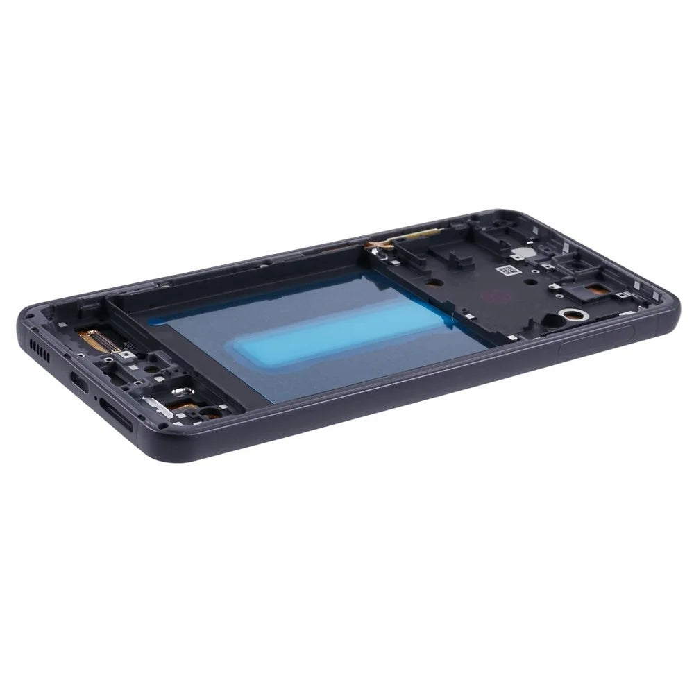 For Samsung Galaxy S21 FE 5G G990 Grade C OLED Screen and Digitizer Assembly + Frame (Without Logo) - Graphite - 4