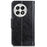 For OnePlus 13 Case Nappa Texture Split Leather Wallet Phone Cover - Black - 7