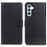 For Samsung Galaxy A36 5G Wallet Case PU Leather Phone Cover Litchi Texture - Black - 1
