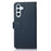 KHAZNEH For Samsung Galaxy A36 5G Case RFID Blocking Wallet Litchi Texture PU Leather Phone Cover - Blue - 7
