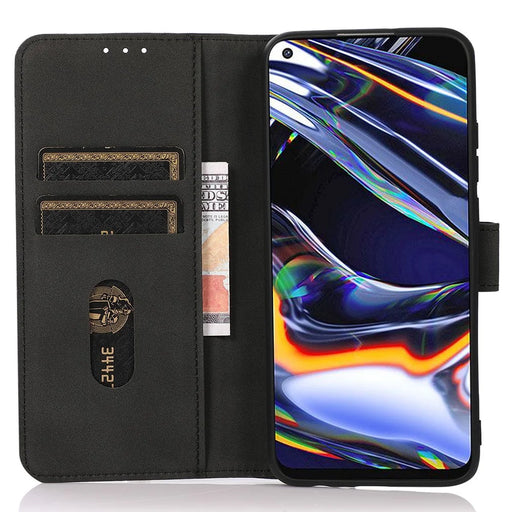 KHAZNEH For Samsung Galaxy A36 5G Stand Case PU Leather Wallet Phone Cover - Black - 2