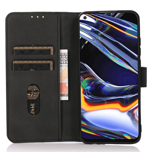 KHAZNEH For OnePlus 13 Stand Case PU Leather Wallet Phone Cover - Black - 2