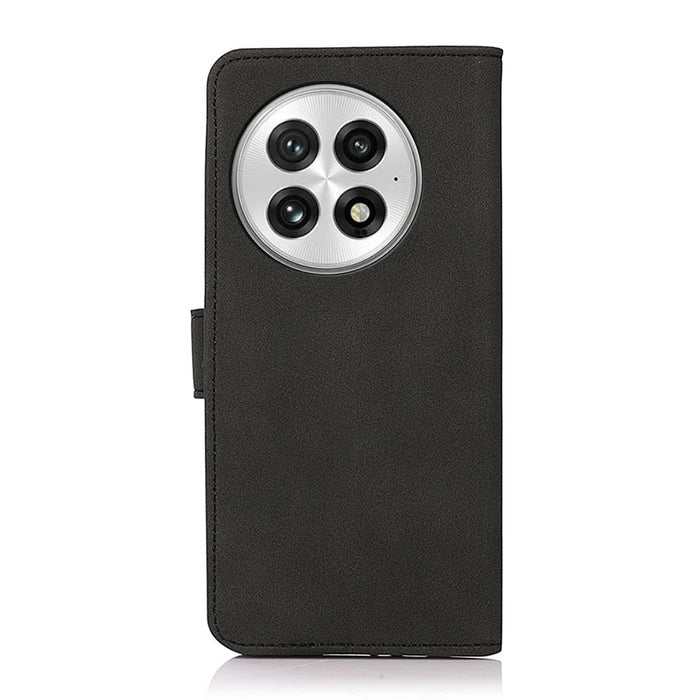 KHAZNEH For OnePlus 13 Stand Case PU Leather Wallet Phone Cover - Black - 7