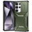 For Samsung Galaxy S25 Ultra Case Camshield TPU+PC Phone Cover Non-Slip Side Edge - Green - 1