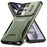 For Samsung Galaxy S25 Ultra Case Camshield TPU+PC Phone Cover Non-Slip Side Edge - Green - 2