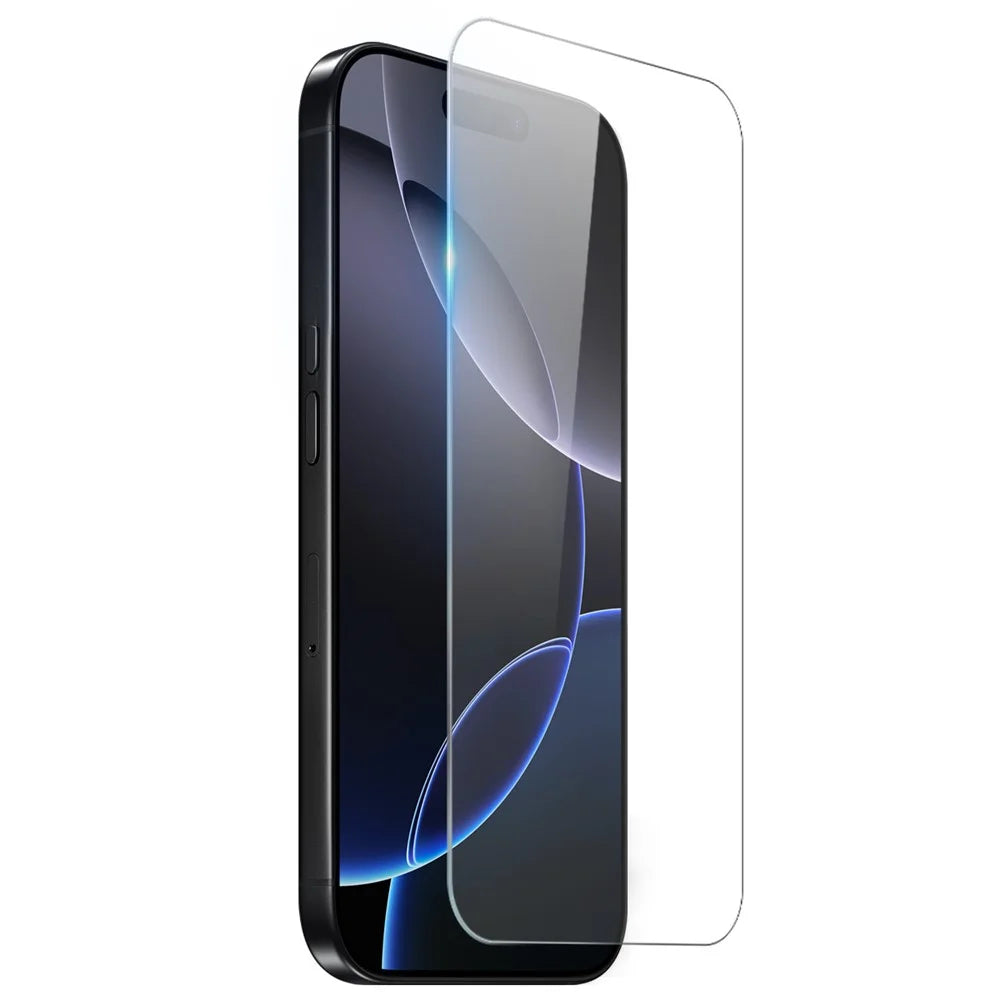 NORTHJO for iPhone 16 Pro Max TPU Clear Phone Case with Tempered Glass Screen Protector and Lens Film - 2