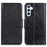 For Samsung Galaxy A36 5G Case Nappa Texture Split Leather Wallet Phone Cover - Black - 1