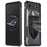 For Asus ROG Phone 7 5G / Phone 6 5G Shield Heat Dissipation Phone Case Liquid Silicone+PC Back Cover - Black - 1