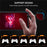 For Asus ROG Phone 7 5G / Phone 6 5G Shield Heat Dissipation Phone Case Liquid Silicone+PC Back Cover - Black - 4