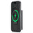 MAGKING K2 Series For iPhone 15 Case Compatible with MagSafe PC+TPU+PU Phone Cover - Black - 3