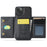 MAGKING K2 Series For iPhone 15 Case Compatible with MagSafe PC+TPU+PU Phone Cover - Black - 5