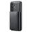 MAGKING K2 Series For Samsung Galaxy S24+ Magnetic Case PC+TPU+PU Phone Cover - Black - 2