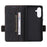 For Samsung Galaxy A36 5G Case Leather Wallet Flip Phone Cover with Hardware Decor - Black - 2