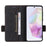 For Samsung Galaxy A36 5G Case Leather Wallet Flip Phone Cover with Hardware Decor - Black - 3