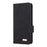 For Samsung Galaxy A36 5G Case Leather Wallet Flip Phone Cover with Hardware Decor - Black - 6