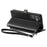 For Samsung Galaxy A36 5G Leather Case Wallet Stand Phone Cover with Straps - Black - 4