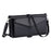 For Samsung Galaxy A36 5G Leather Case Wallet Stand Phone Cover with Straps - Black - 7