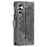 Style 006 For Samsung Galaxy A36 5G Wallet Case PU Leather Phone Cover Mandala Flower Pattern - Grey - 7