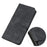 KHAZNEH For OnePlus 13 Case PU Leather Retro Texture Phone Cover - Black - 4