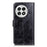 For OnePlus 13 Leather Case Wallet Phone Cover Crazy Horse Texture - Black - 7