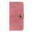 KHAZNEH For Google Pixel 9a Wallet Case Cowhide Texture Leather Flip Phone Cover - Pink - 7