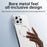 For iPhone 16 Pro Case Compatible with MagSafe Hard PC Metal Frame Frosted Phone Back Cover - Titanium - 5