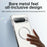 For Google Pixel 9 Magnetic Case Hard PC Metal Frame Frosted Phone Back Cover - Black - 4