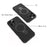 For iPhone 16 Pro Max Magnetic Case TPU+PC Phone Cover with Kickstand - Black - 6