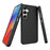 For Samsung Galaxy S25 Case TPU+PC Four Corner Anti-Drop Phone Cover - Black - 7