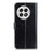 For OnePlus 13 Case Crazy Horse Texture PU Leather Phone Stand Cover - Black - 6