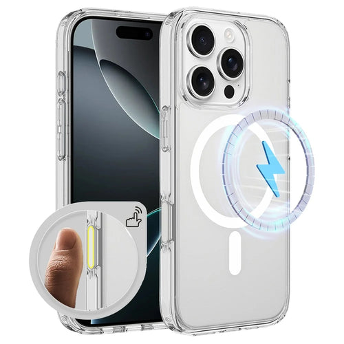 For iPhone 16 Pro Case Compatible with MagSafe TPU + Acrylic Phone Cover with Camera Control Button - 1