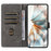 For ZTE nubia Z60S Pro 5G Wallet Case RFID Blocking PU Leather Cover Stand View - Black - 2