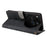 For ZTE nubia Z60S Pro 5G Wallet Case RFID Blocking PU Leather Cover Stand View - Black - 5