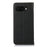 KHAZNEH For Google Pixel 9a Case Genuine Cow Leather Wallet Phone Cover Nappa Texture - Black - 7