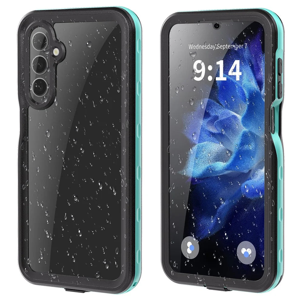 REDPEPPER For Samsung Galaxy A16 5G / 4G Case IP68 Waterproof PC+TPU Phone Cover - Blue - 1
