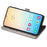 For Samsung Galaxy S25 Leather Wallet Case Flip Phone Cover with Cute Cat Dog Pattern - Grey - 4