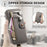 For Samsung Galaxy A05s 4G Case RFID Blocking Zipper Wallet PU Leather Mobile Cover - Grey - 7