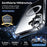 For iPhone 16 Phone Case Compatible with MagSafe TPU+PC Clear Back Cover - 4