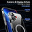 For iPhone 16 Phone Case Compatible with MagSafe TPU+PC Clear Back Cover - 7