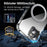 For iPhone 13 Phone Case Compatible with MagSafe TPU+PC Clear Back Cover - 4